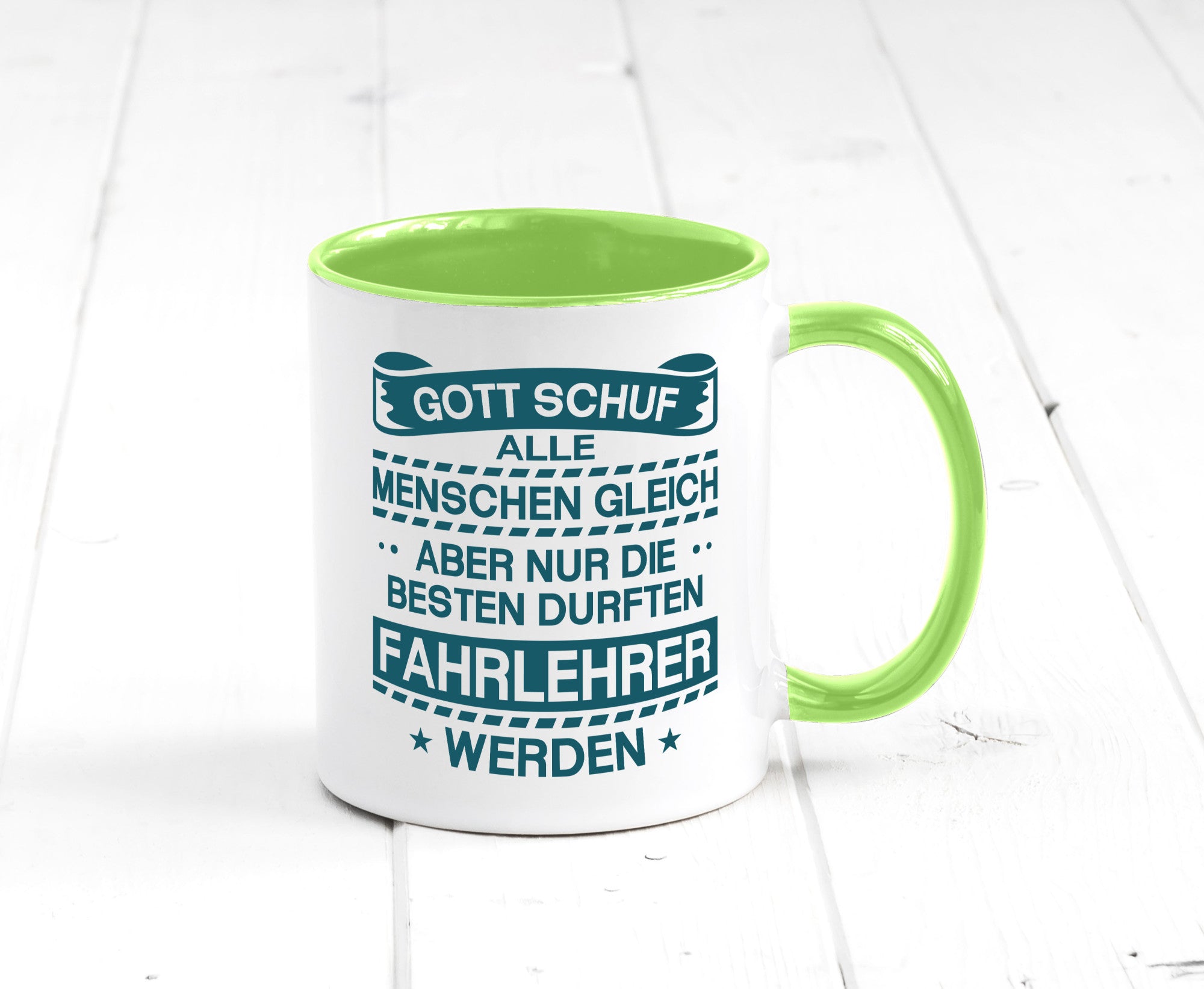 Alle Menschen gleich, die Besten sind Fahrlehrer | Sterne Humor Geschenkidee