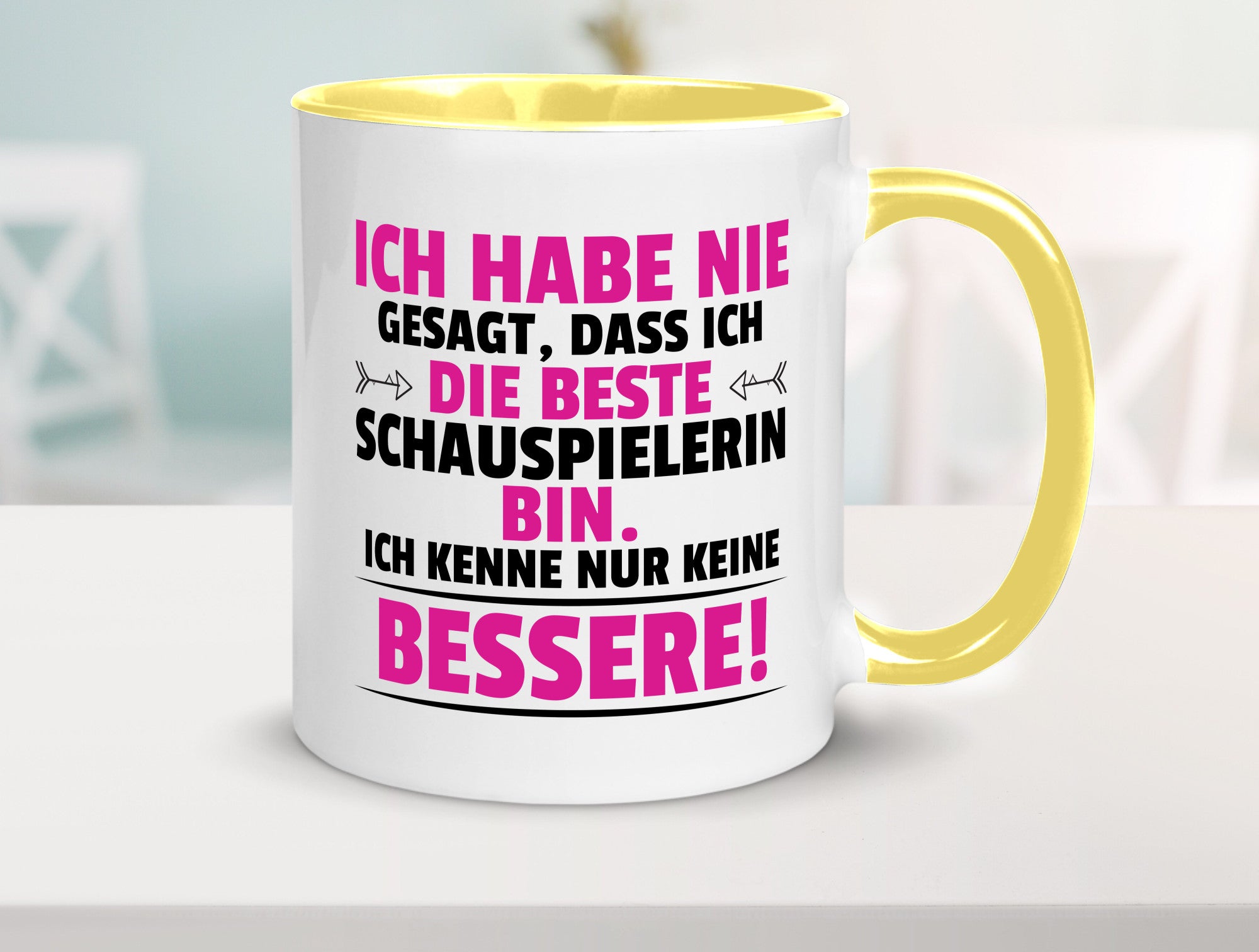 Die Beste Schauspielerin | Theater lustiger Spruch Geschenk Humor Geschenkidee