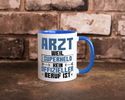 Superheld Arzt | Medizin Doktor Facharzt Geschenk Humor Geschenkidee lustiger