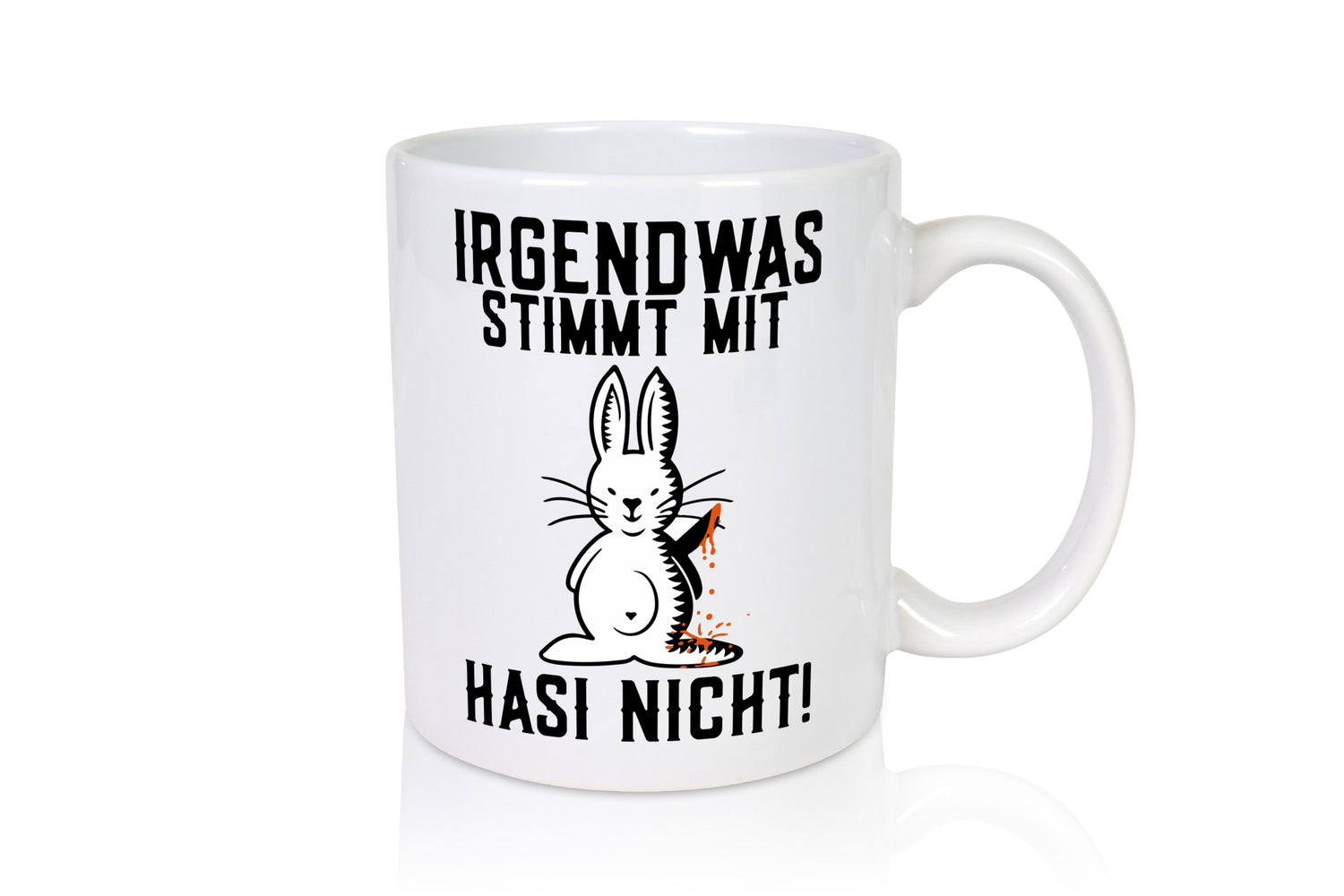 Irgendwas stimmt nicht | Sado Maso Hase Peitsche Maske Geschenk Humor