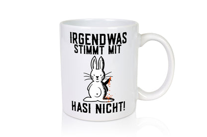 Irgendwas stimmt nicht | Sado Maso Hase Peitsche Maske Geschenk Humor