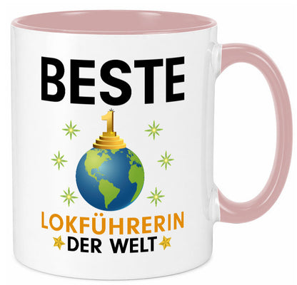 Welt Beste Lokführerin | Zug Beruf lustiger Spruch Geschenk Arbeit Kollegen
