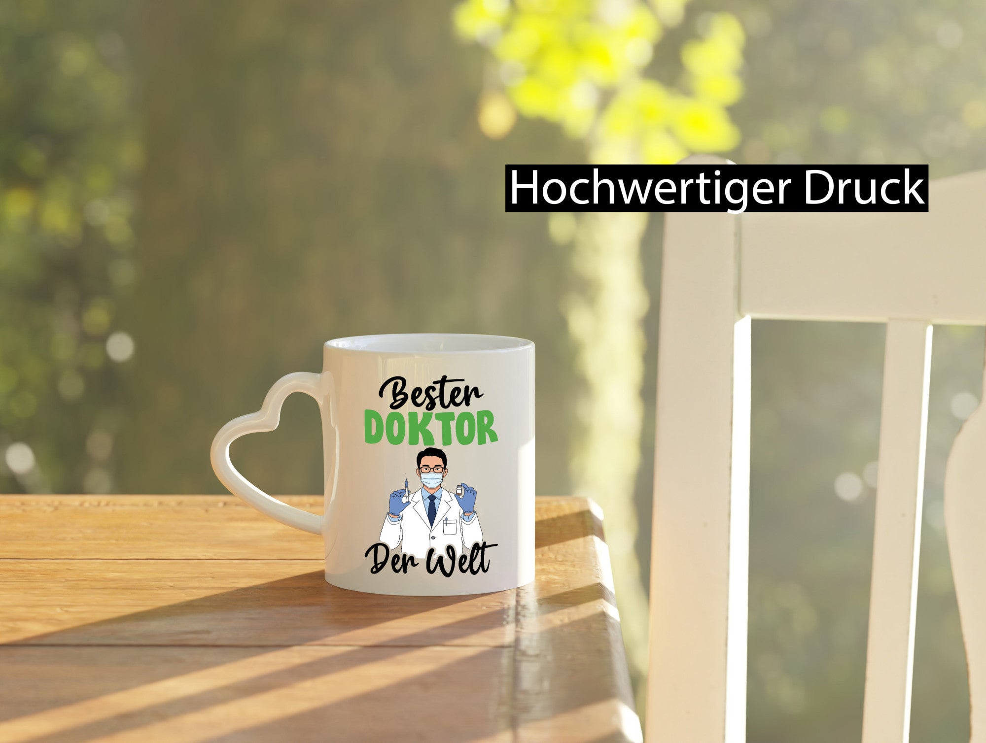 Bester Doktor | Doktorand Doktortitel v2 Humor Geschenkidee Tasse
