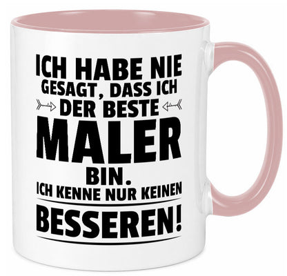 Der Beste Maler | Malerei lustiger Spruch Geschenk Humor Geschenkidee Tasse