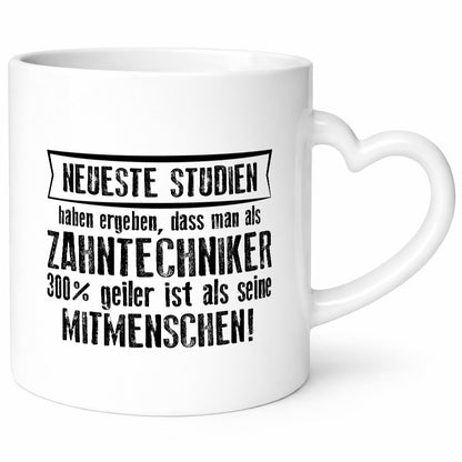 Neueste Studien: Zahntechniker | Zahnmedizin Humor Geschenkidee Tasse