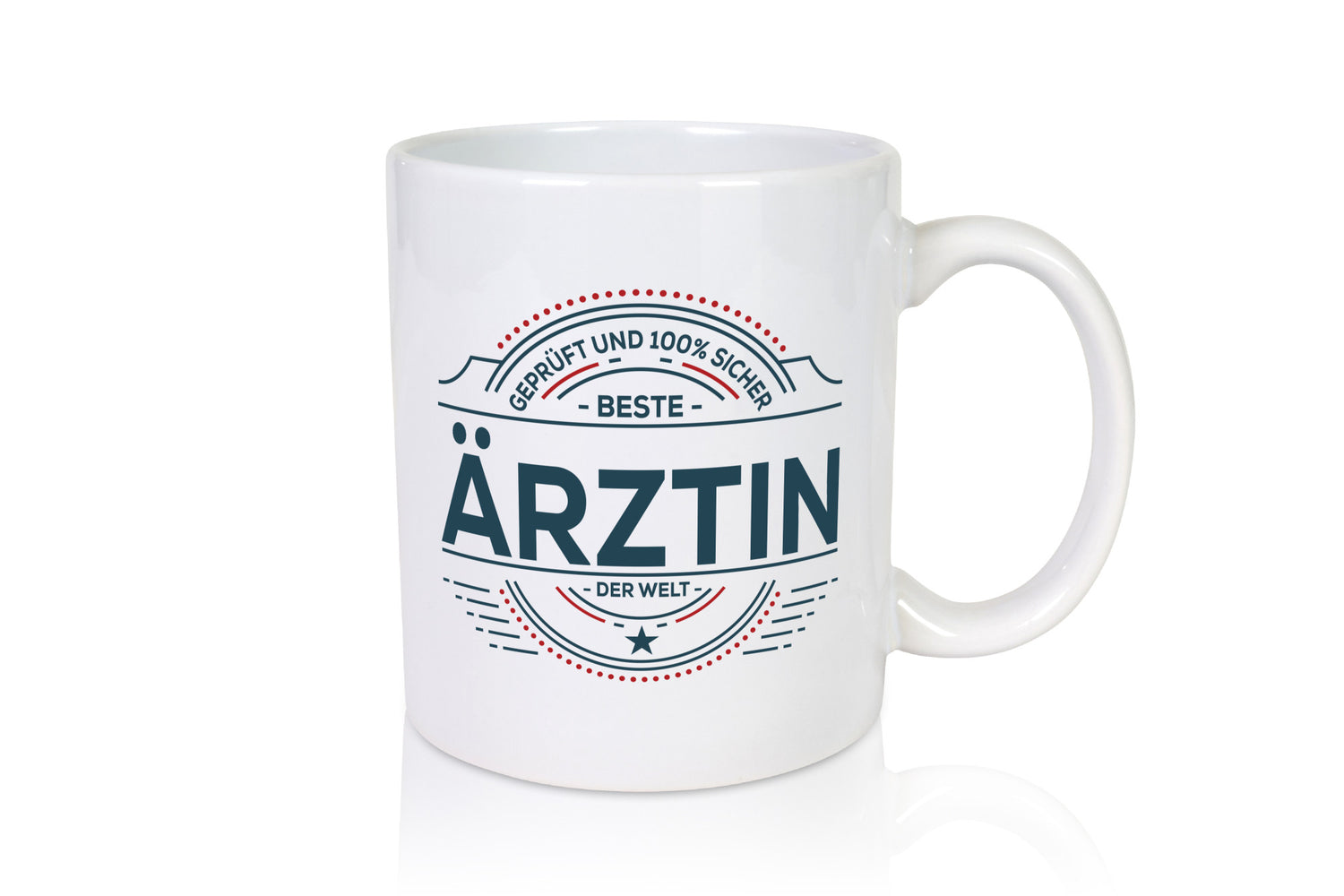 Geprüft und sicher: Ärztin | Medizinerin Fachärztin Geschenk Humor