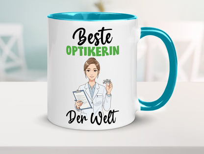 Beste Optikerin | Augenoptik v2 Geschenk Humor Geschenkidee lustiger Spruch