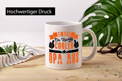 So sieht ein richtig Cooler Opa aus | Großvater v2 lustiger Spruch Geschenk