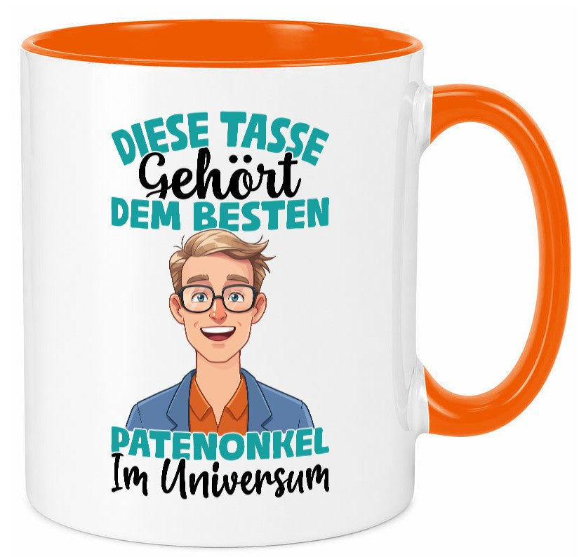 Im Universum: Patenonkel | Bester Onkel Geschenkidee Humor Tasse