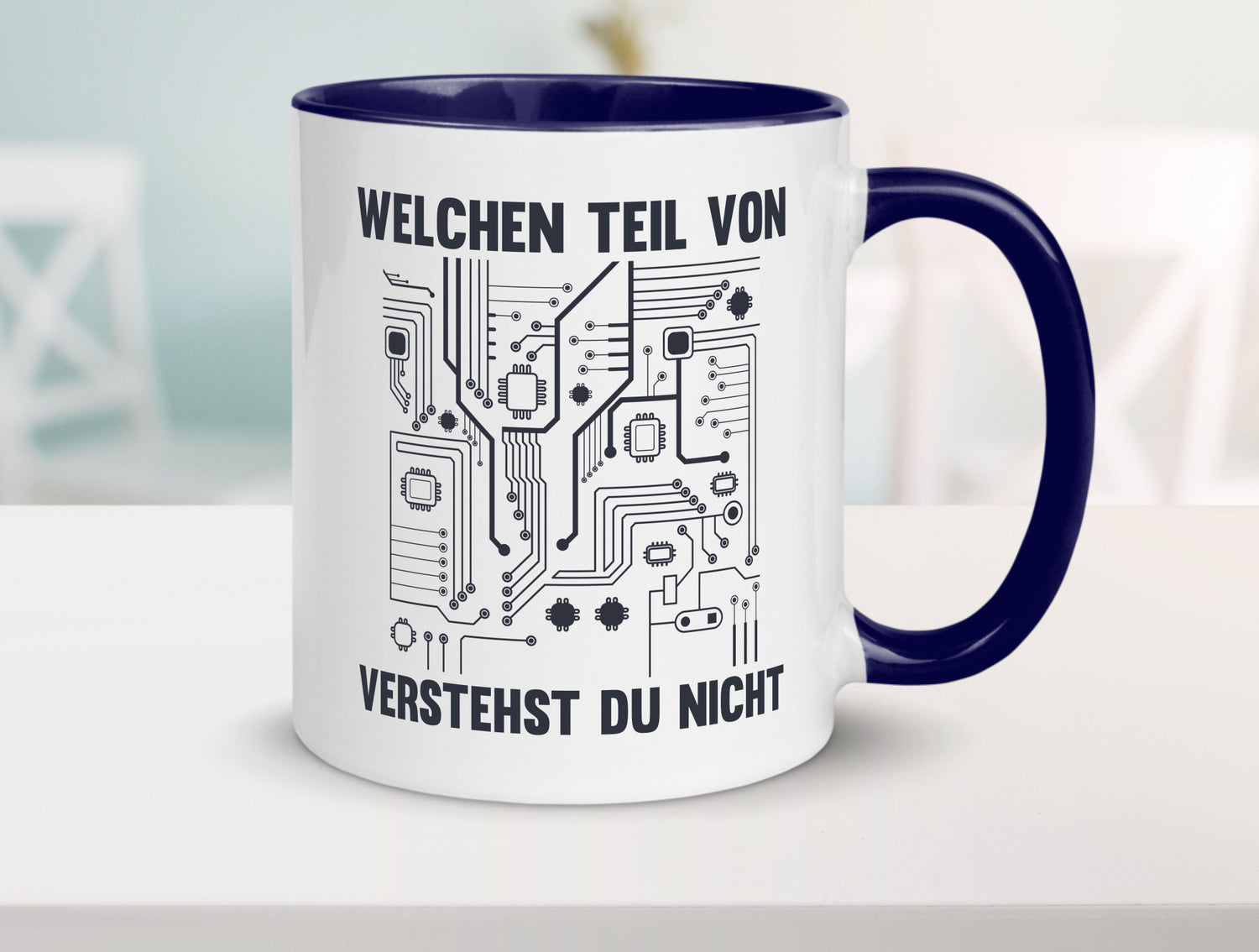 Welchen teil von verstehst du nicht | technik Humor Geschenkidee Tasse
