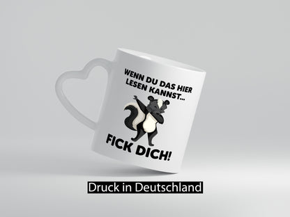 Wenn du das hier lesen kannst | Nerv mich nicht Geschenk Humor Geschenkidee