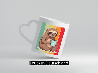 Bevor du fragst nein | Faultier Kaffee Ich hasse Menschen lustig Tierliebhaber