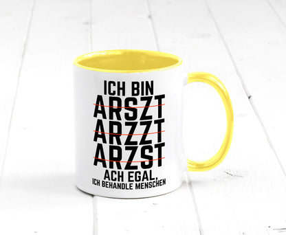 Ich bin Arzt | Rechtschreibung Klinik lustiger Spruch lustig Humor Geschenkidee