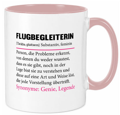 Flugbegleiterin | Spruch Stewardess Flughafen lustiger Geschenk Humor