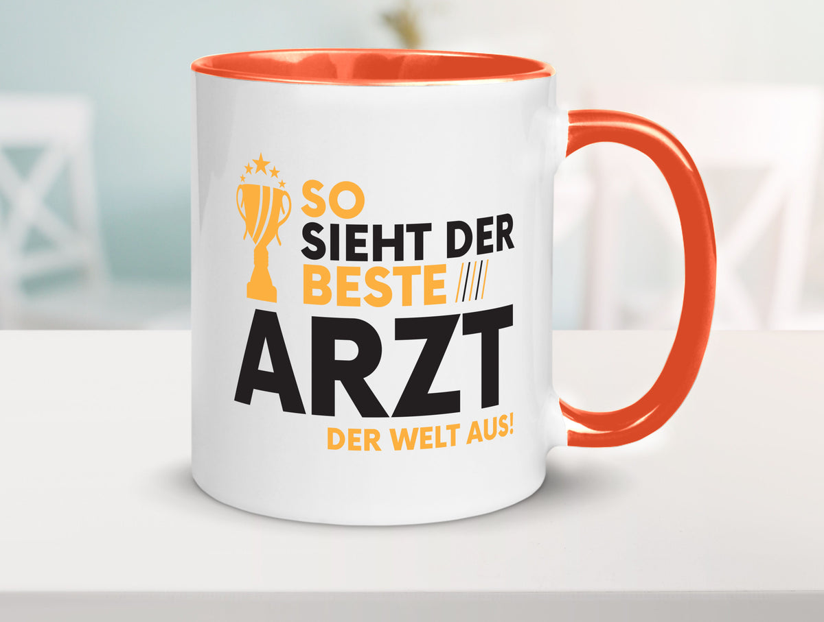 Der Weltbeste Arzt | Medizin Doktor Facharzt lustiger Spruch Geschenk Humor Tasse