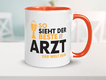 Der Weltbeste Arzt | Medizin Doktor Facharzt lustiger Spruch Geschenk Humor Tasse