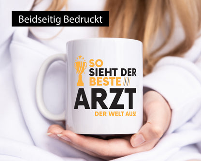 Der Weltbeste Arzt | Medizin Doktor Facharzt lustiger Spruch Geschenk Humor