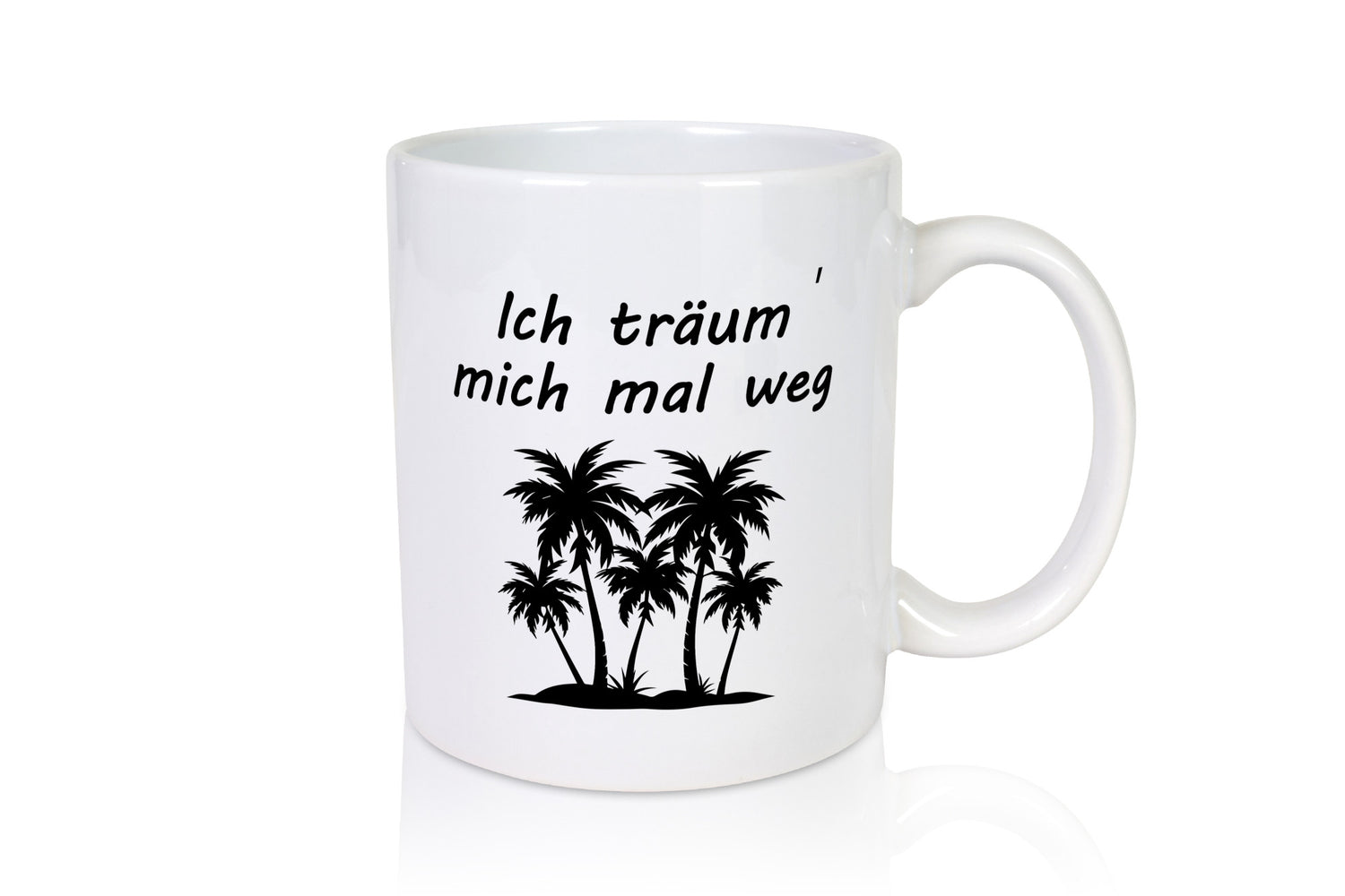 Ich Träum mich mal weg | Urlaub Palmen Strand lustig Humor Geschenkidee
