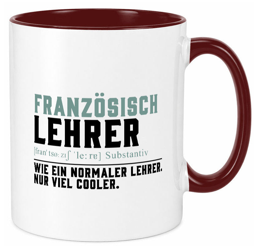 Französischlehrer | Lehrer Unterricht Lieblingslehrer lustig Humor Geschenkidee