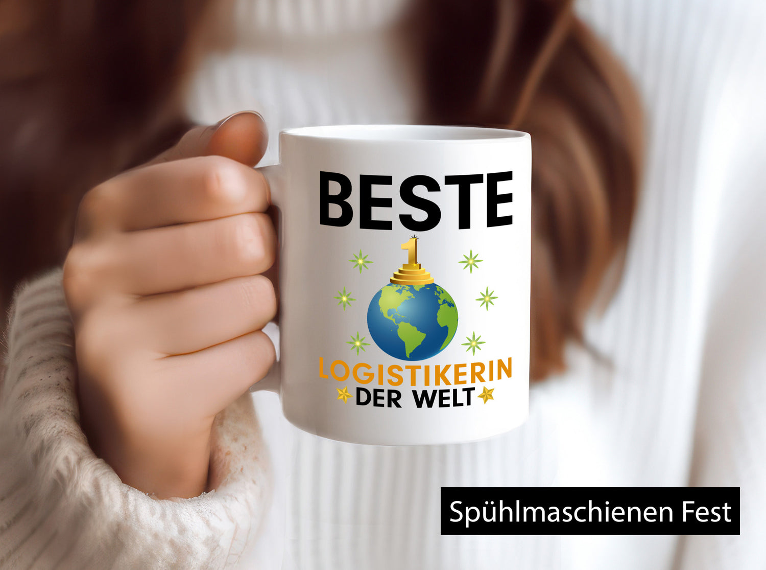 Welt Beste Logistikerin | Logistik Geschenkidee Humor Tasse