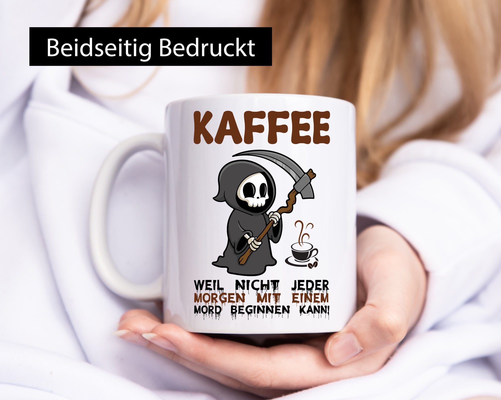 Nicht jeder morgen beginnt mit einem Mord | Sensenmann lustig Humor