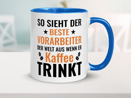 Kaffee trinkt: Vorarbeiter | Kollege Teamleiter Geschenk Arbeit Kollegen Büro