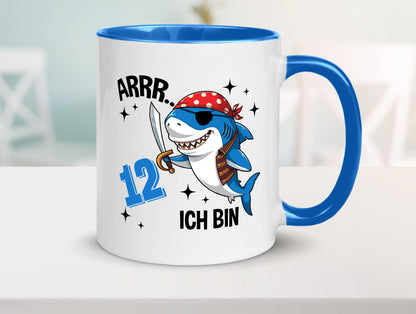 12. Geburtstag | 12 Jahre Arr Pirat Hai Piraten Geschenk Geschenkidee lustiger