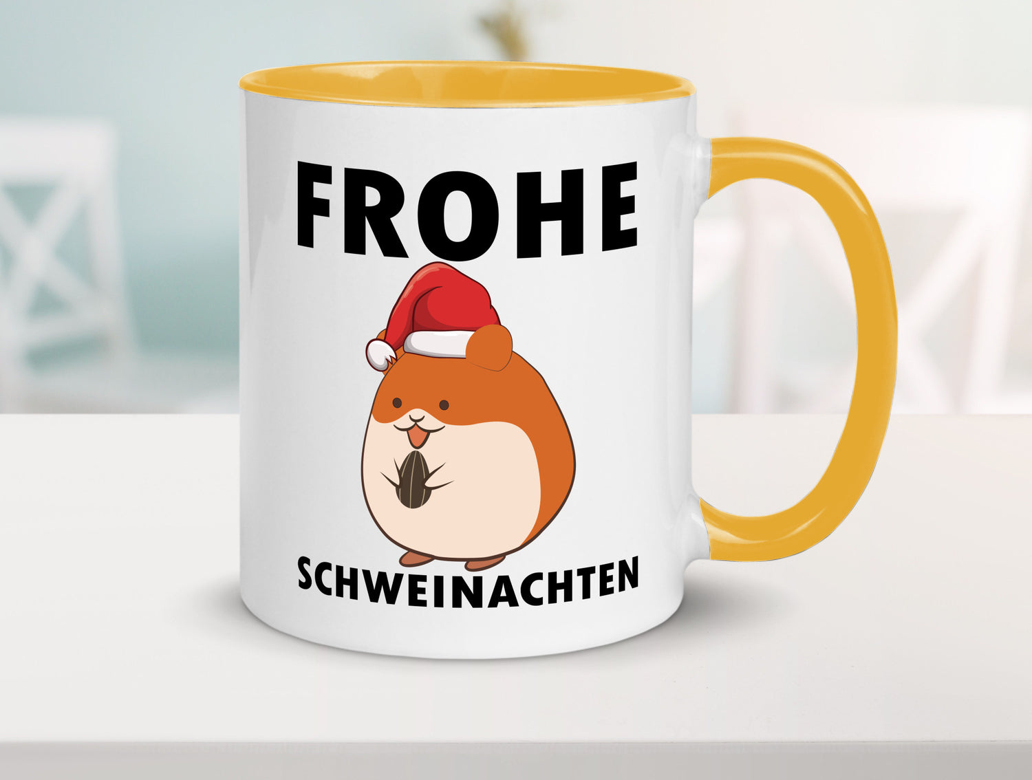 Frohe Schweinachten | Meerschweinchen Weihnachten lustiger Spruch Geschenk