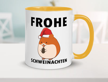 Frohe Schweinachten | Meerschweinchen Weihnachten lustiger Spruch Geschenk