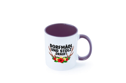 Dorfmädel und stolz drauf | Dorfkind Dorf v2 Geschenkidee Humor Tasse