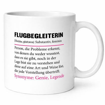 Flugbegleiterin | Spruch Stewardess Flughafen lustiger Geschenk Humor
