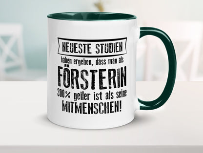 Neuste Studien: Försterin | Forst Arbeit Geschenkidee Kollegen Büro Humor Tasse