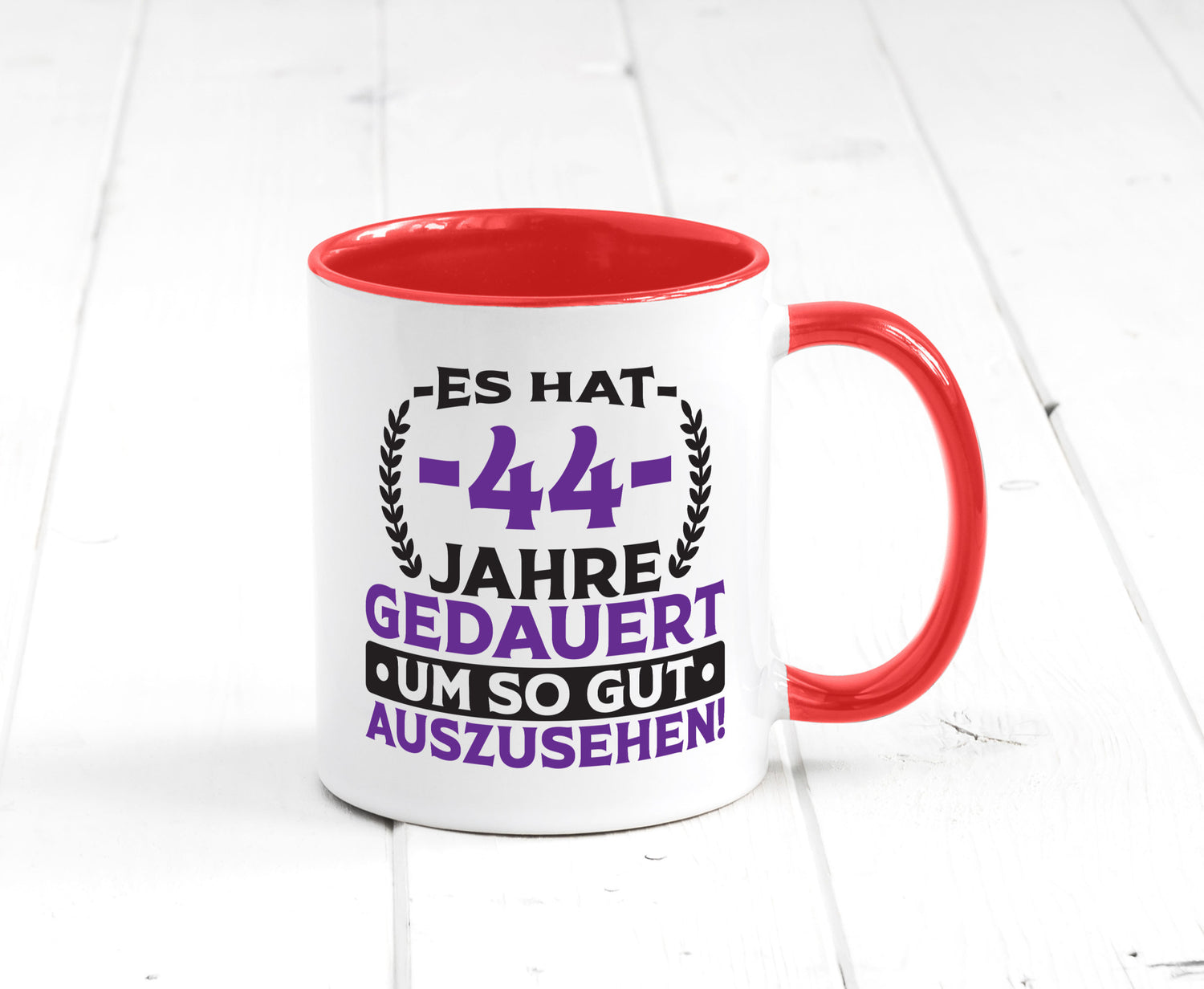 44 Jahre gedauert um so gut auszusehen | 44. Geburtstag lustig Geschenkidee