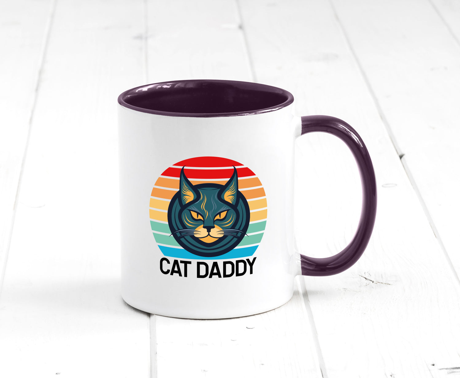 Cat Daddy | Katzenpapa niedliche Katze Tierliebhaber lustiger Spruch Geschenk