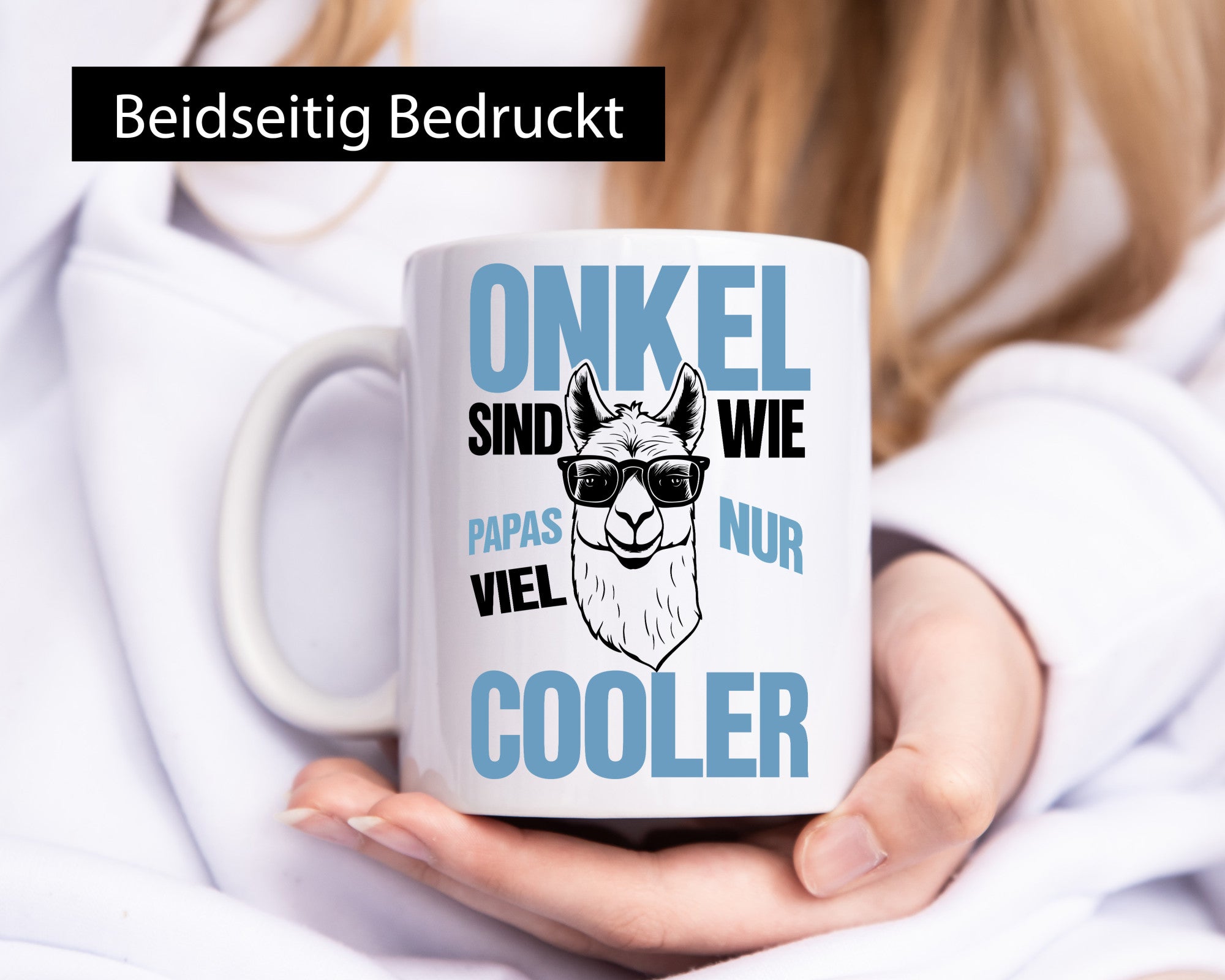 Onkel sind wie Papas | Nichte Neffe Lieblingsonkel lustig Humor Geschenkidee