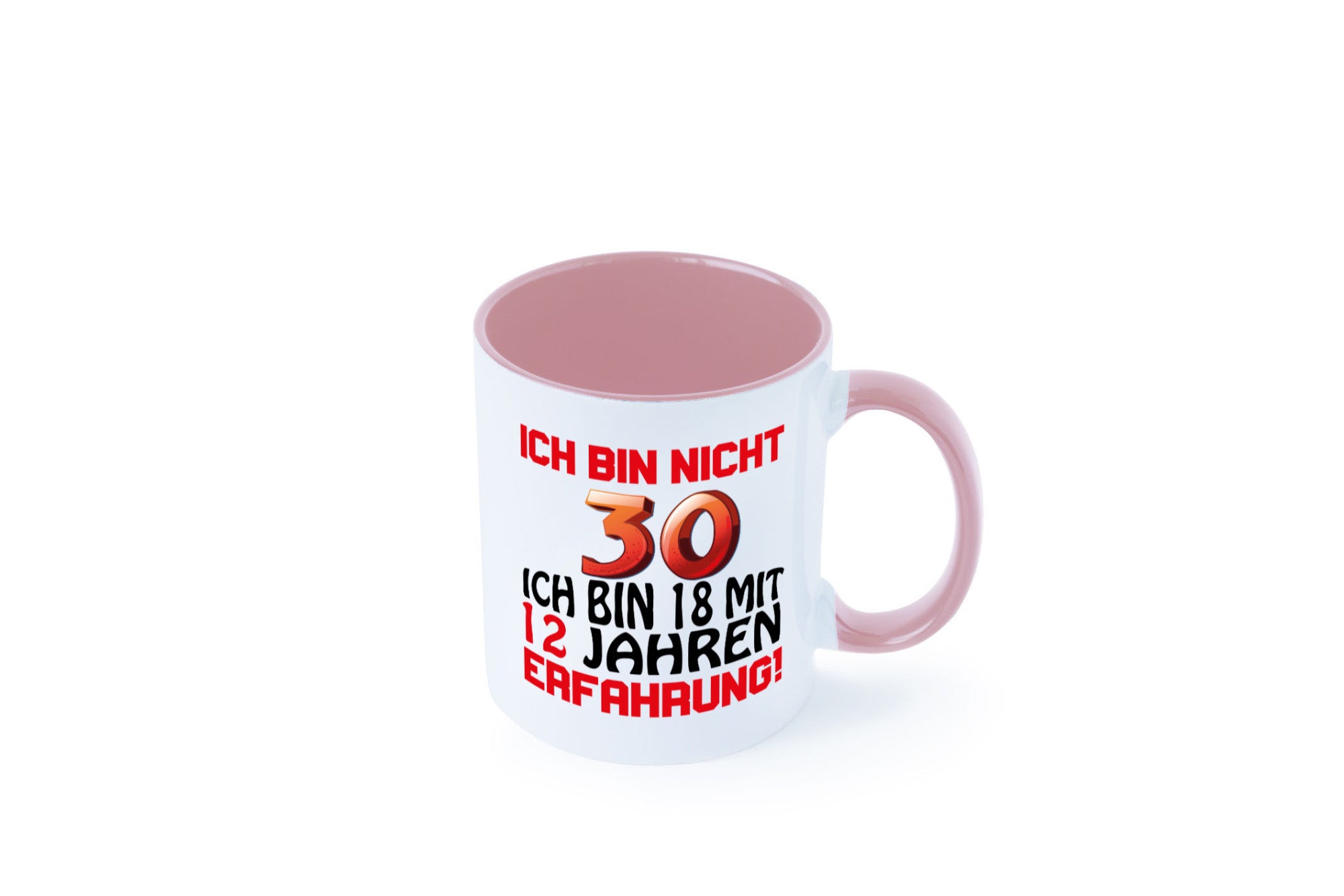 Ich bin nicht 30. lustiger Spruch Geschenk Humor Geschenkidee Tasse