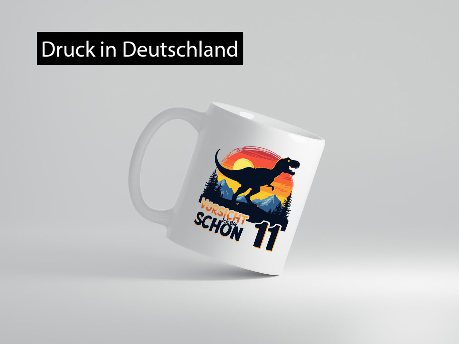 10. Geburtstag | 10 Jahre Dinosaurier v2 lustig Geschenkidee Geschenk Tasse