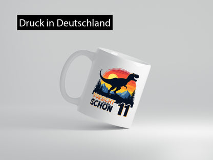 10. Geburtstag | 10 Jahre Dinosaurier v2 lustig Geschenkidee Geschenk Tasse