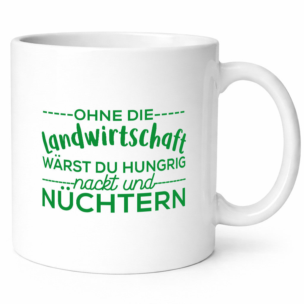 Landwirtschaft Spruch | Landwirt Tasse Bauer Hof lustig Humor Geschenkidee