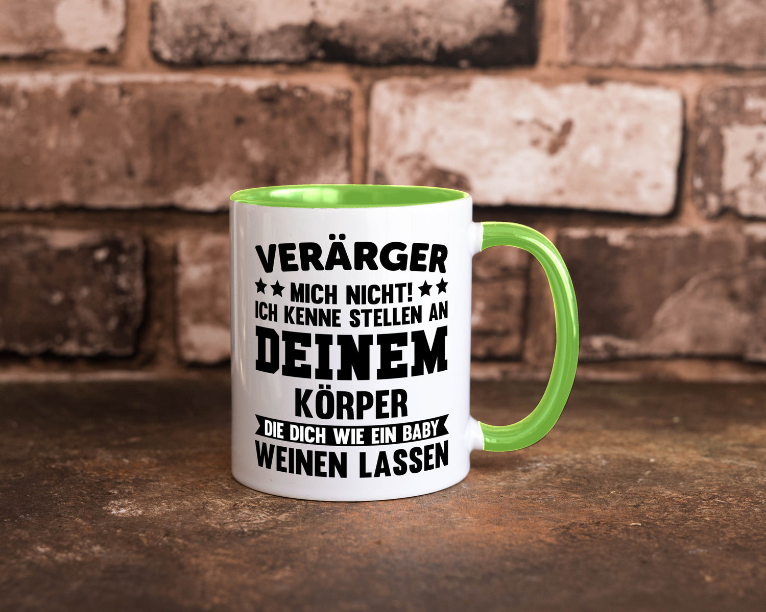 Ärger mich nicht ich kenne stellen da tut es weh. | Rache Geschenk Humor
