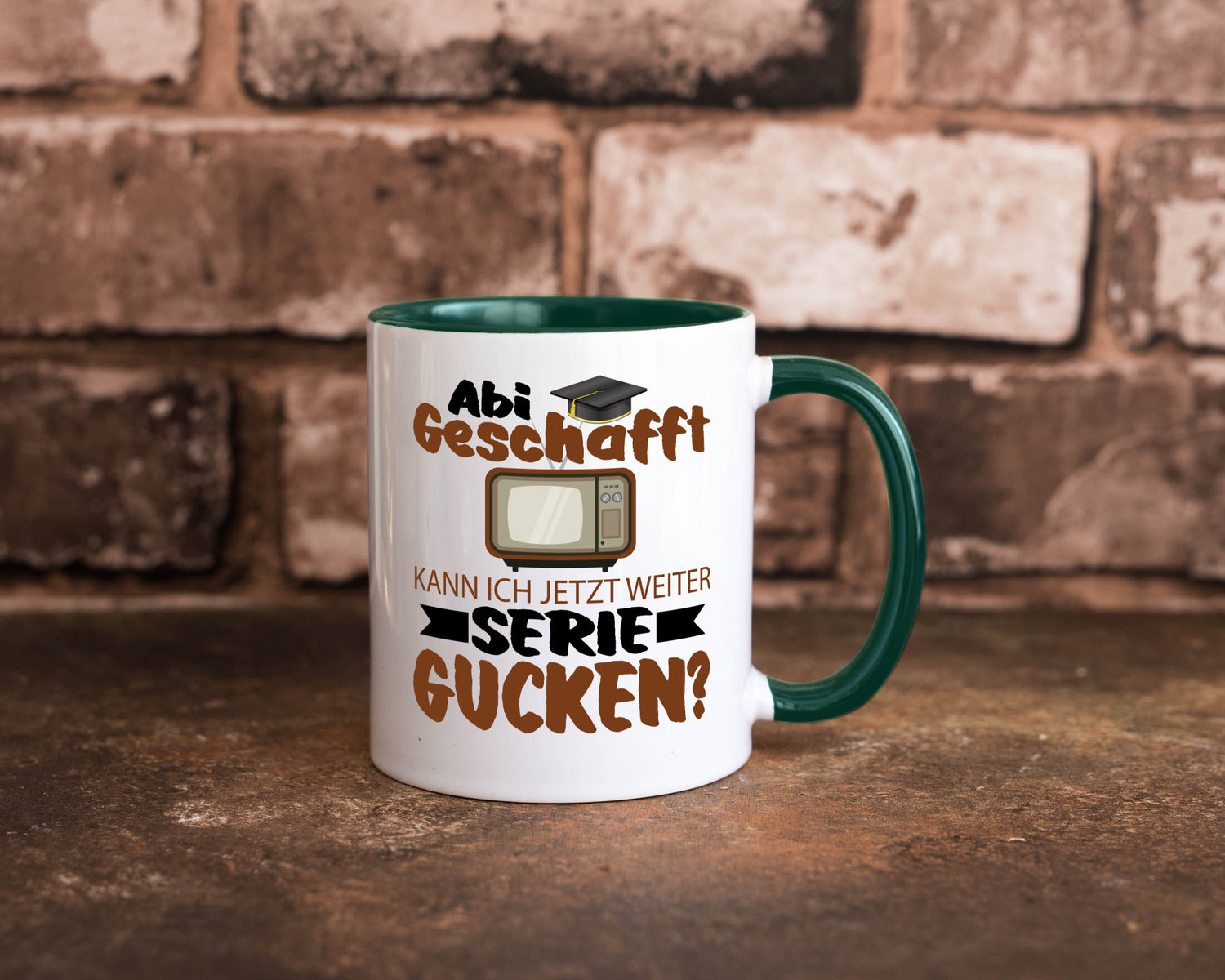 Abi Geschaft | Serie Gucken Bachlor Abitur Geschenk Humor Geschenkidee lustiger