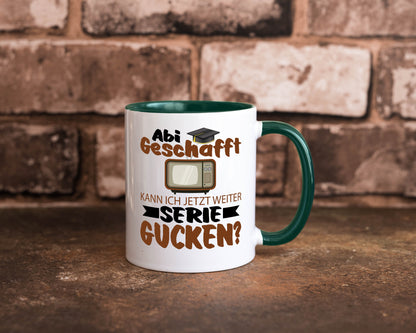 Abi Geschaft | Serie Gucken Bachlor Abitur Geschenk Humor Geschenkidee lustiger