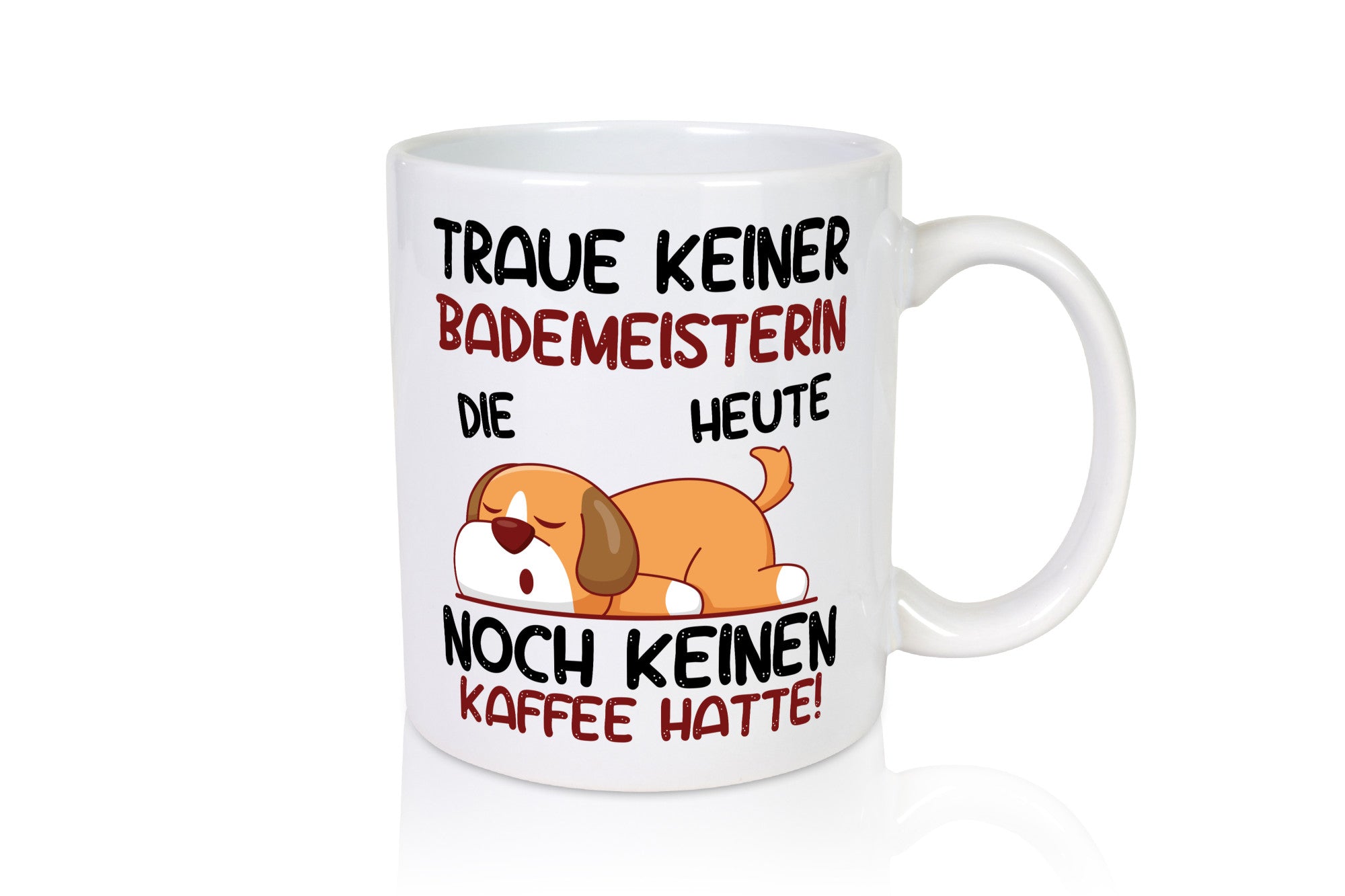 Traue keiner Bademeisterin | Schwimmmeisterin Humor Geschenkidee Tasse