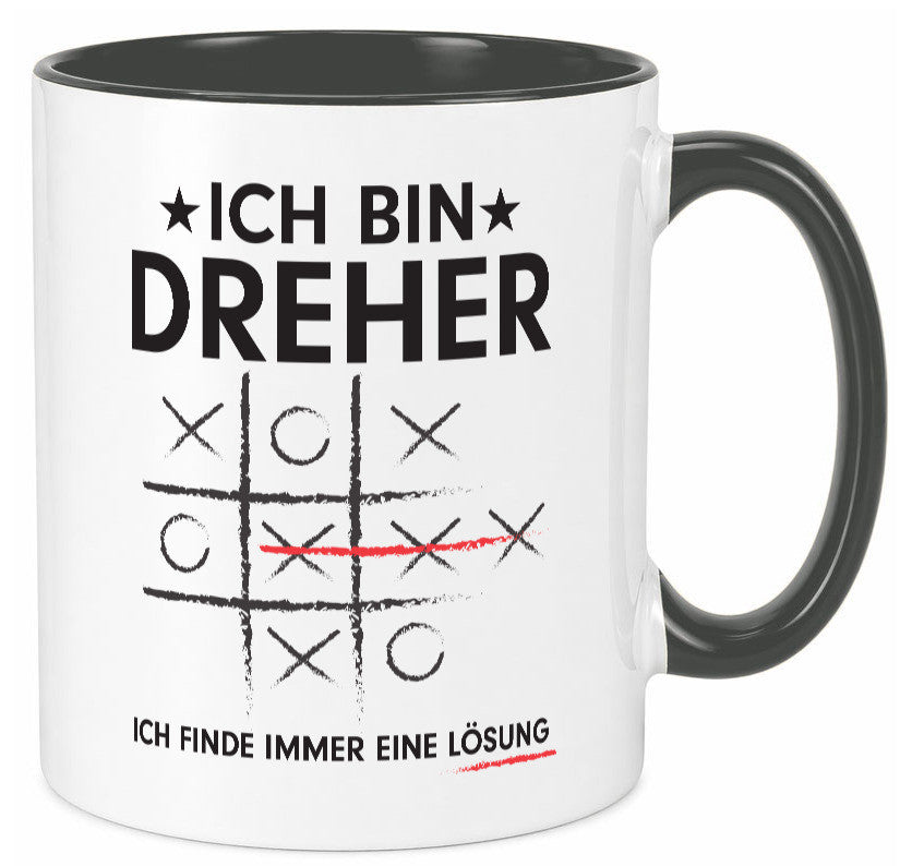 Lösung finden: Dreher | Fräser v2 Geschenk Humor Geschenkidee lustiger Spruch