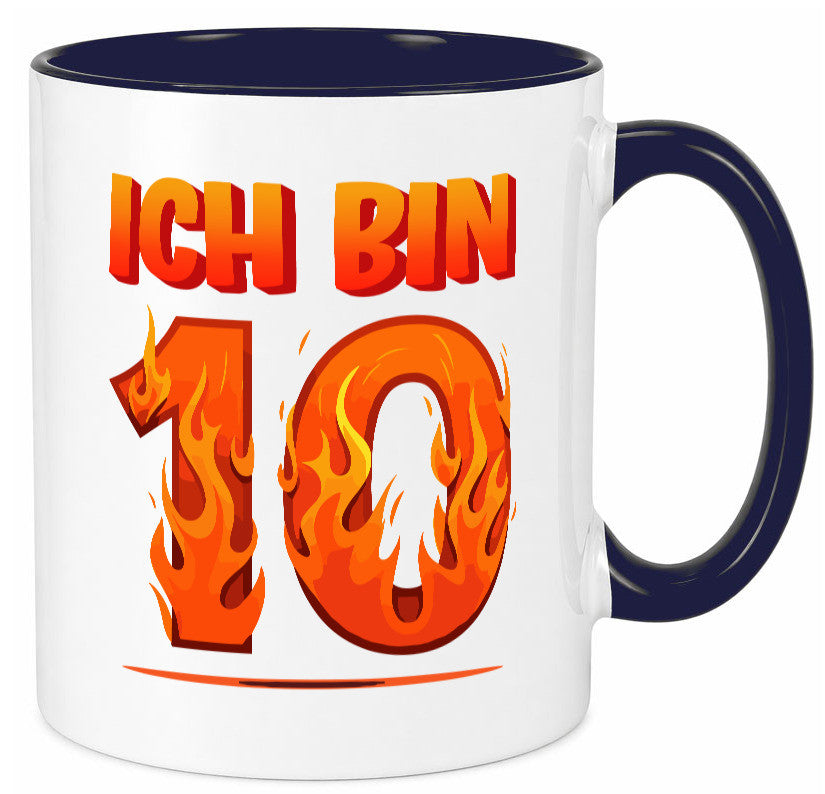 10. Geburtstag | 10 Jahre Drache lustiger Spruch Geschenk Geschenkidee Tasse