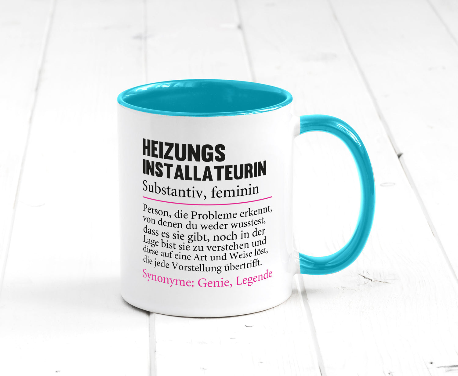 Heizungsinstallateurin | Beruf Spruch Heizung Geschenkidee Arbeit Kollegen Büro