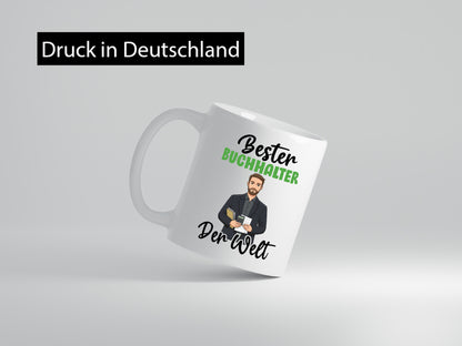 Bester Buchhalter | Buchhaltung Humor v2 Geschenkidee Tasse