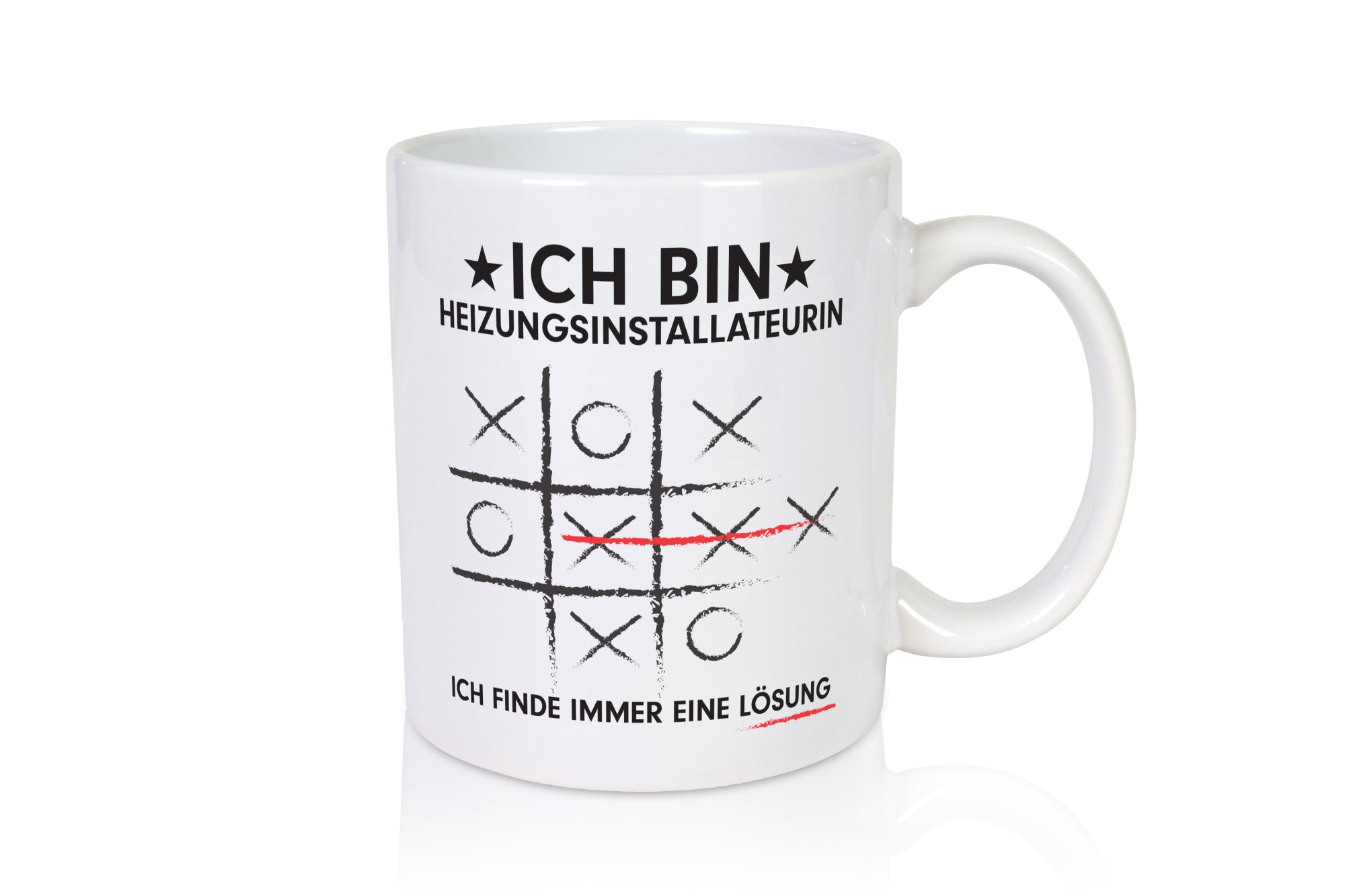 Löse Probleme: Heizungsinstallateurin | Heizung lustiger Spruch Geschenk Humor