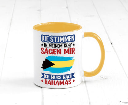 Bahamas | Urlaub Stimmen in meinem Kopf Traumland Geschenk Humor Geschenkidee