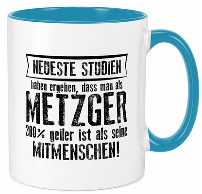 Neuste Studien: Metzger | Fleischer Metzgerei lustig Humor Geschenkidee